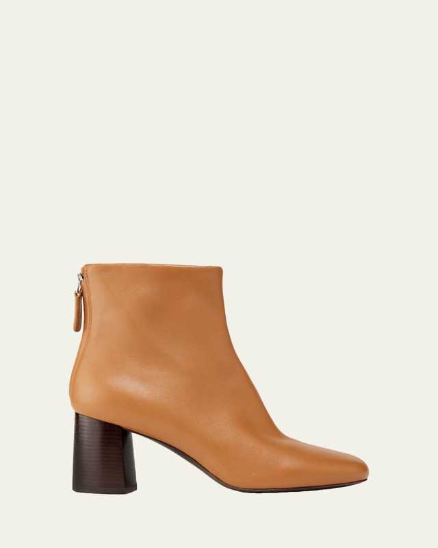 Nadia Soft Leather Ankle Boots
